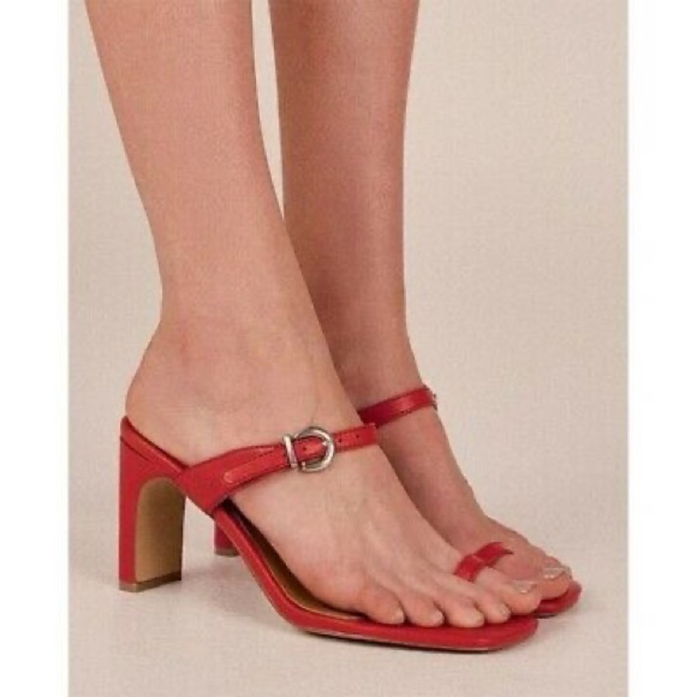 JAGGAR Contemporary Leather Heel in Rose